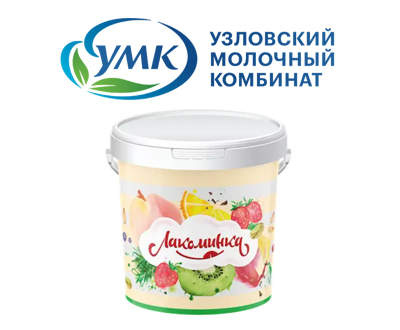 Йогурт весовой Лакоминка УМК 3 кг ведро 8 вкусов 2,8% оптом дистрибьютор