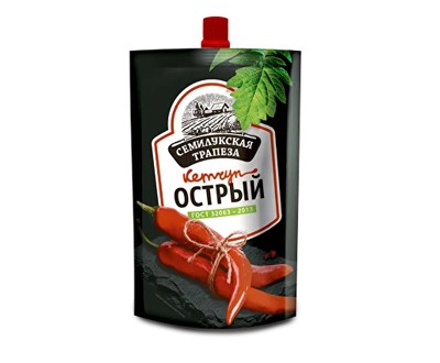 Кетчуп Острый Семилукская трапеза 300 г дойпак — поставки оптом