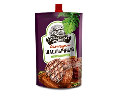 Кетчуп Шашлычный Семилукская трапеза 300 г дойпак — купить оптом