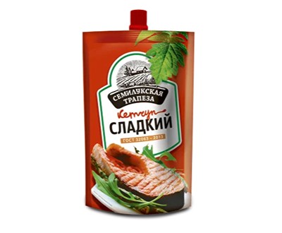 Кетчуп Сладкий Семилукская трапеза 300 г дойпак — оптовый дистрибьютор