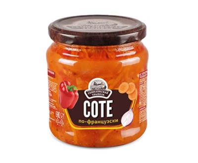 Закуска Соте по-французски 460 г — Семилукская трапеза, оптовые поставки