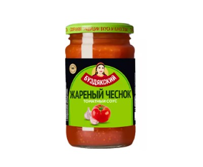 Соус Жареный чеснок Буздякский комбинат 350г твист — оптом дистрибьютор