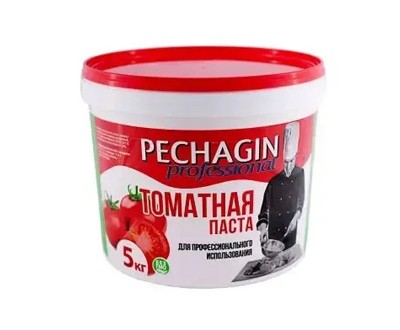 Томатная паста весовая ПЕЧАГИН 5 кг ведро — купить оптом дистрибьютор