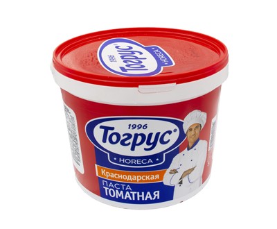 Томатная паста весовая ТОГРУС 5 кг ведро — оптовые поставки для HoReCa
