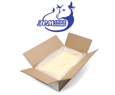 Масло сливочное Землянскмолоко 69% монолит 5 кг оптом для горячих блюд