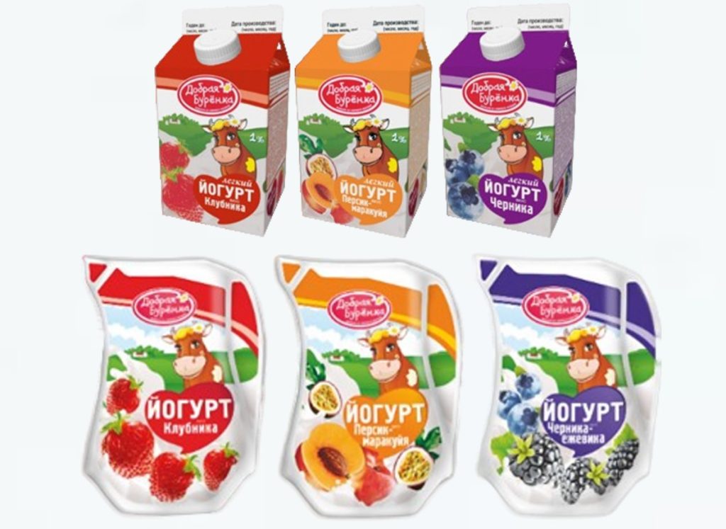 Йогурты оптом — питьевые и густые