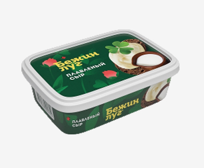 Сыр плавленый «Бежин луг» сливочный 200 г оптом — официальный дистрибьютор Тульского МК
