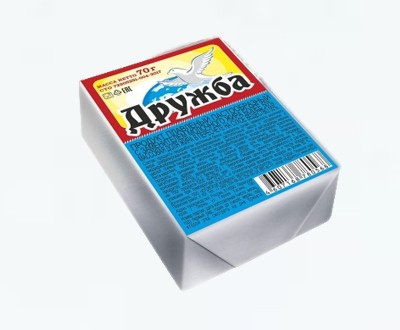 Продукт плавленый «Дружба» ЮКМП 50% 70г — официальный дистрибьютор оптом