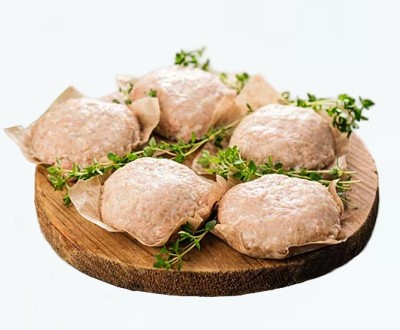 Биточки куриные Ароматные замороженные Смоленский мастер оптом, фасовка 5 кг