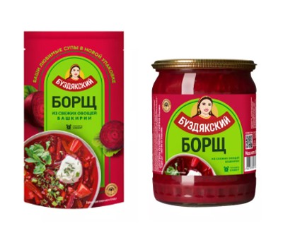 Борщ консервированный оптом — Буздякский консервный комбинат, 500г СКО и дой-пак