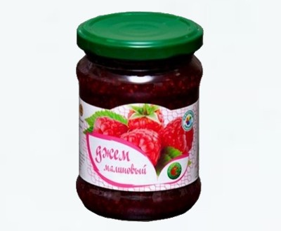 Джем малиновый М-КОНС 500 г стеклобанка оптом