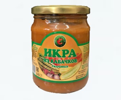 Икра из кабачков уваренных 500 г СКО — М-Конс, ГОСТ, оптом