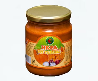 Икра из тыквы 500 г СКО — М-Конс, оптом дистрибьютор
