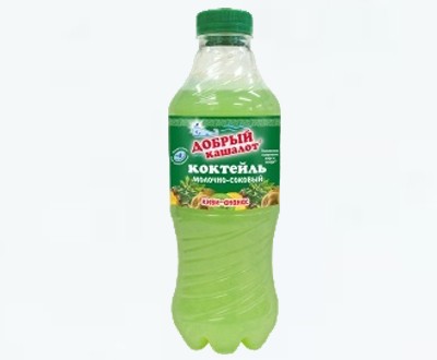 Молочно-соковый коктейль Добрый Кашалот Киви-ананас 930г ПЭТ — оптом от дистрибьютора