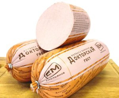 Колбаса Докторская Емельянов оптом в вакуумной упаковке, официальный дистрибьютор