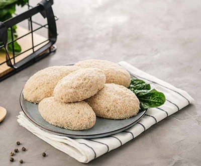 Котлеты «Дары моря» из кальмара замороженные Смоленский мастер оптом, фасовка 5 кг