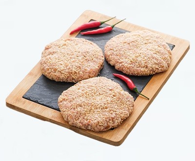 Котлеты «Домашние с чесночком» для гриля замороженные Смоленский мастер оптом, свинина, фасовка 5 кг