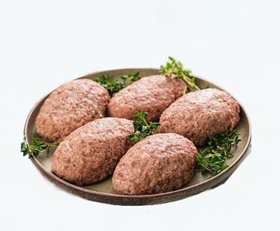 Котлеты Говяжьи с чесноком замороженные Смоленский мастер оптом, фасовка 5 кг