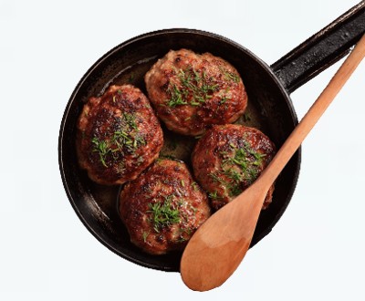 Котлеты рубленые из свинины замороженные Емельянов оптом, фасовка 3 / 6 кг, дистрибьютор