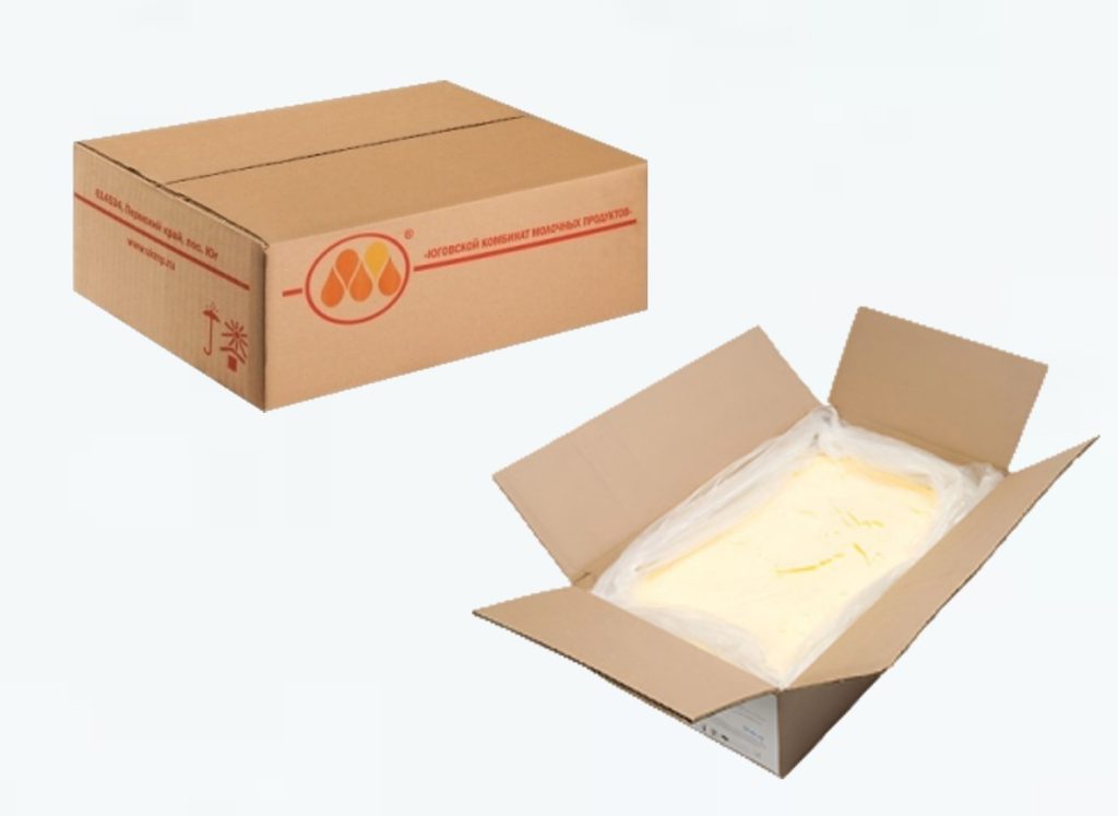 Масло сливочное весовое ЮКМП Крестьянское 72,5% ГОСТ оптом