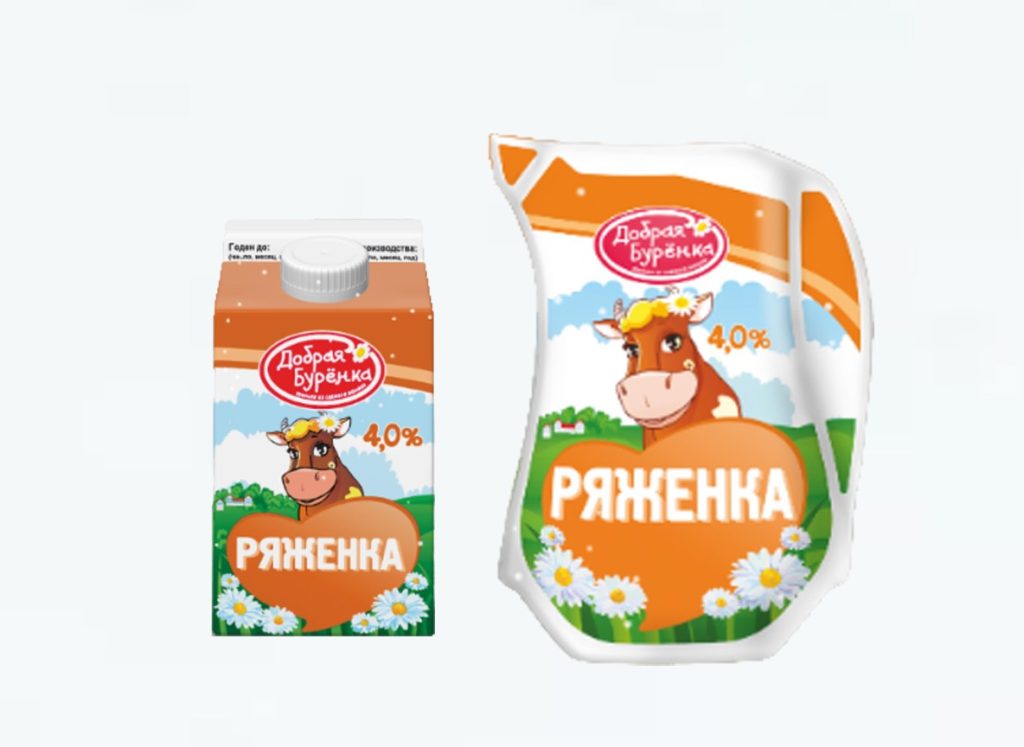 Ряженка «Добрая Бурёнка» оптом — поставки от официального дистрибьютора в трёх регионах