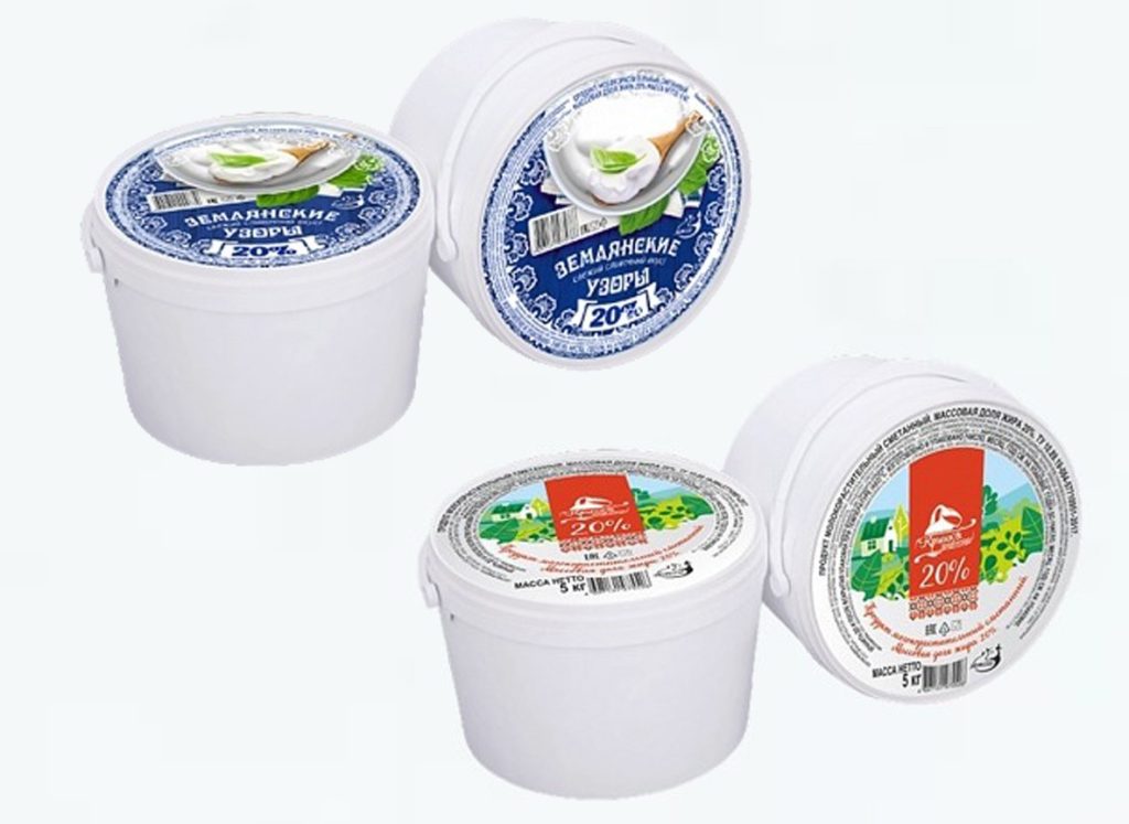 Сметанные продукты весовые Землянскмолоко оптом — официальный дистрибьютор