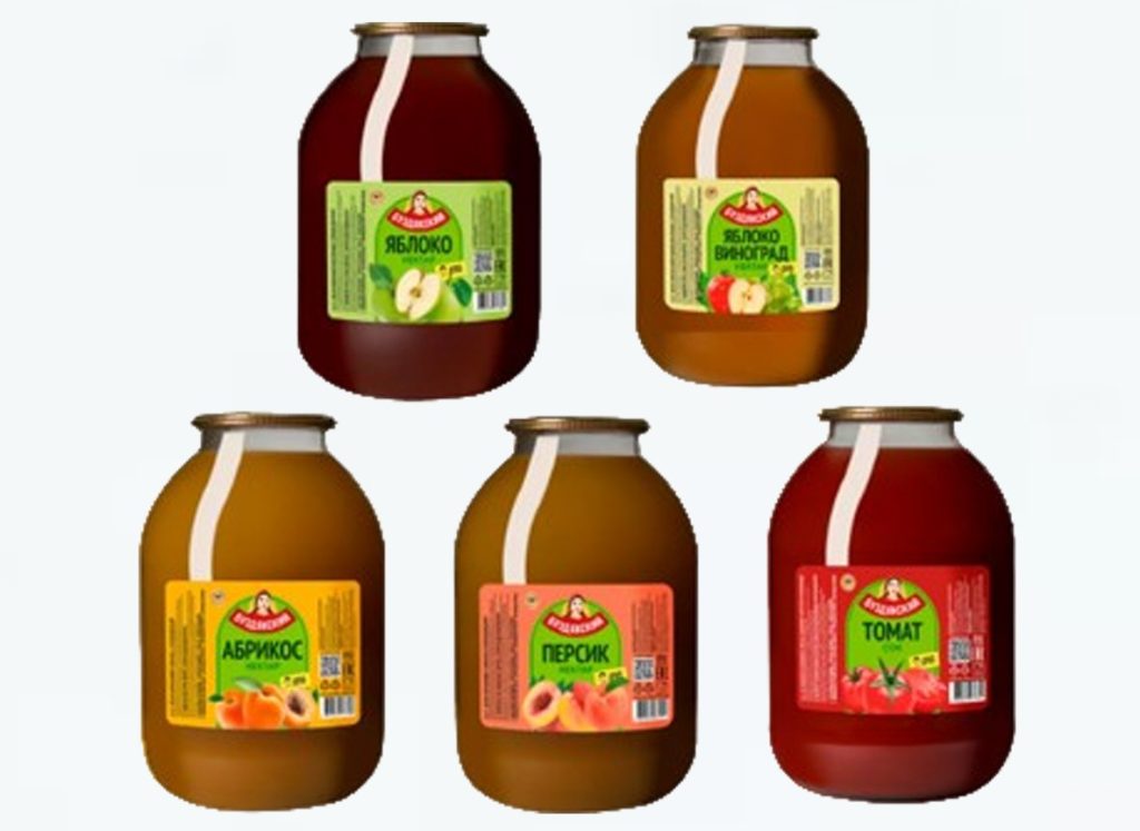 Соки и нектары Буздякского консервного комбината 3 литра оптом — Башкортостан
