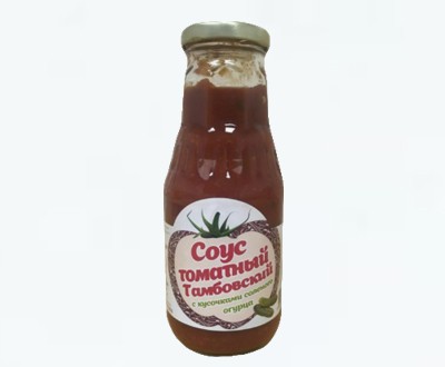 Соус томатный с кусочками солёного огурца М-Конс 325г — оптом дистрибьютор
