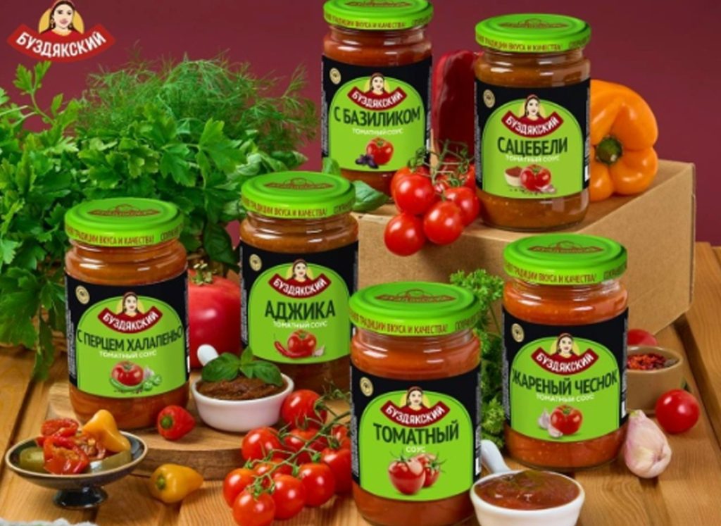 Томатные соусы Буздякского комбината оптом — Краснодарский, Аджика, Сацебели, Шашлычный