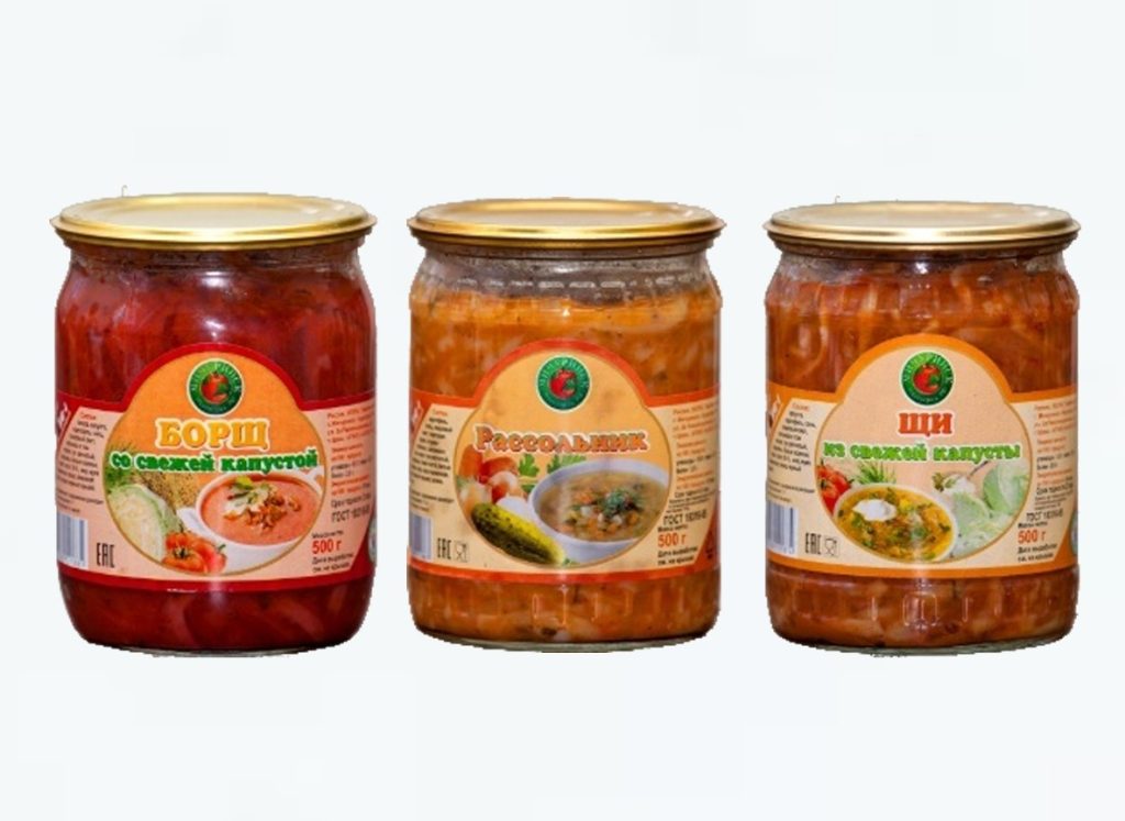 Консервированные супы М-Конс оптом — борщ, щи, рассольник по ГОСТ