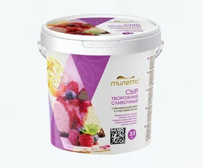 Сыр творожный Милетто FriendChef ведро 3.3 и 10 кг — оптовые поставки от производителя