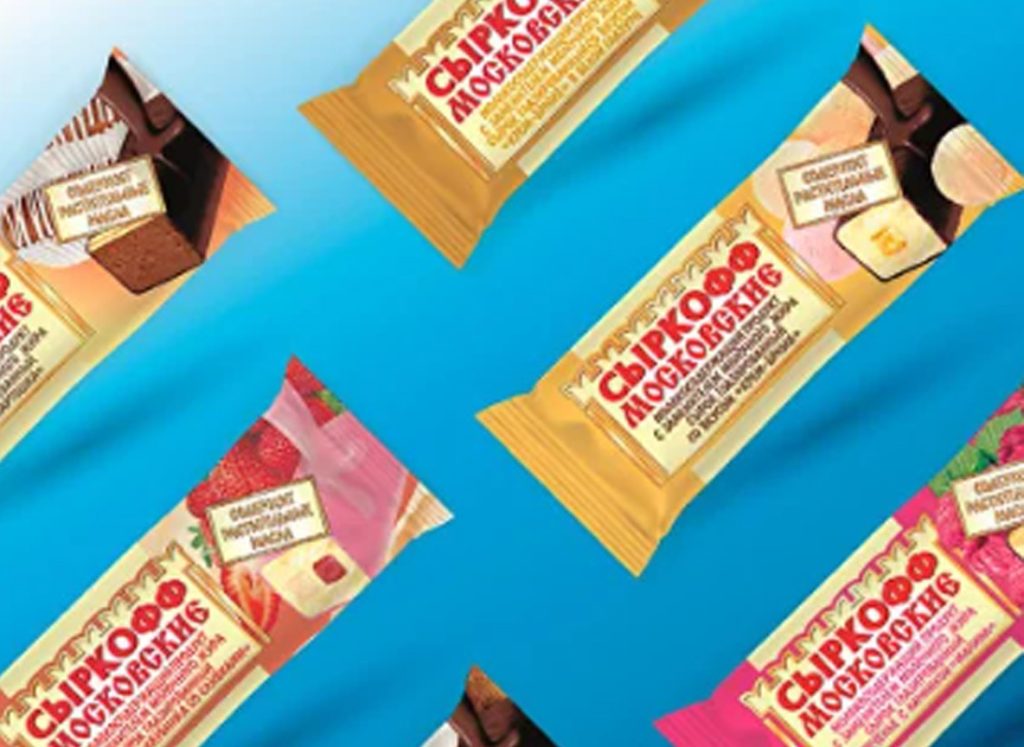 Сырки Московские Сыркофф на вафельной основе — оптом от официального дистрибьютора