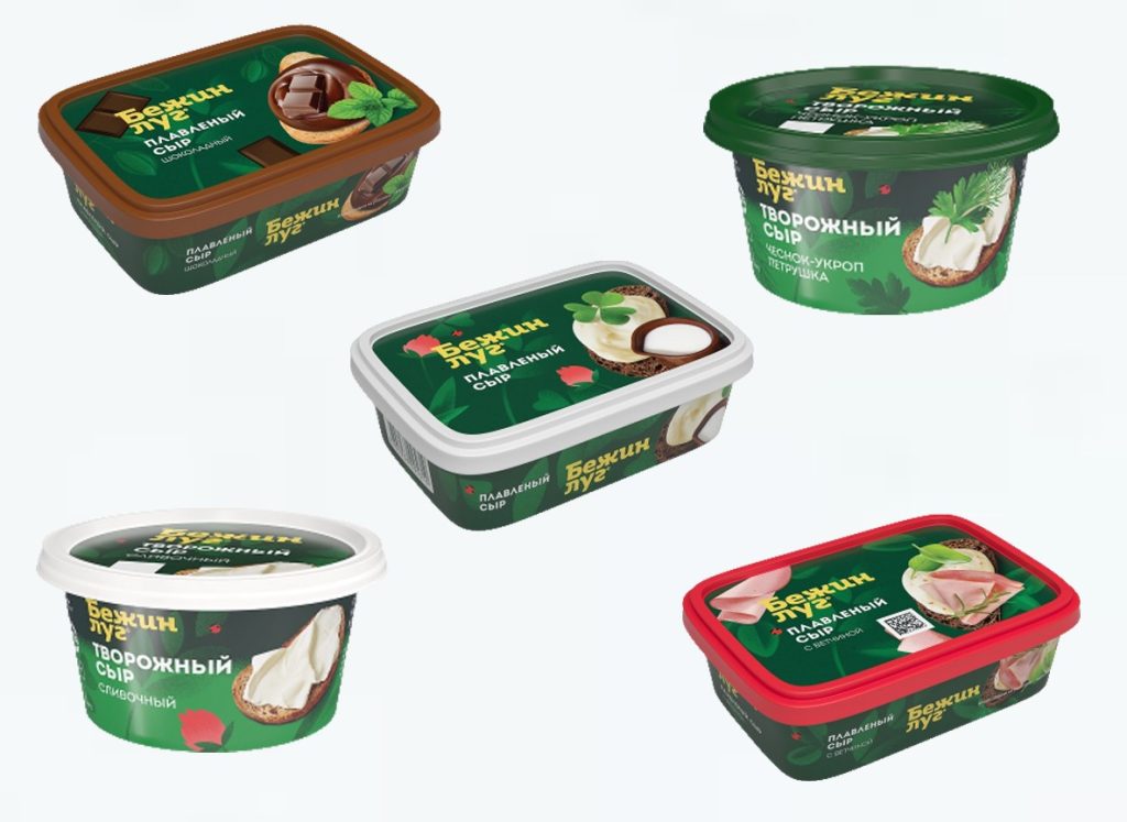 Сыры творожные и плавленые «Бежин луг» оптом — официальный дистрибьютор Тульского молочного комбината