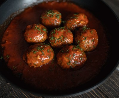 Тефтели замороженные Емельянов оптом, мясо птицы с рисом, фасовка 3 / 6 кг