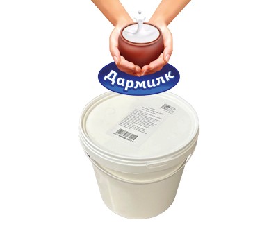 Творог Дармилк 9% ГОСТ ведро 3 кг весовой оптом