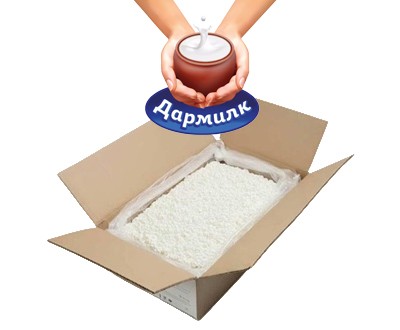 Творог Дармилк 9% ГОСТ гофрокороб 5 кг весовой оптом