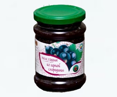 Желе ягодное из черной смородины М-КОНС 500 г оптом дистрибьютор