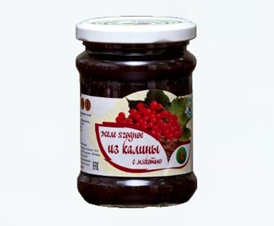 Желе ягодное из калины с мякотью М-КОНС 500 г оптом