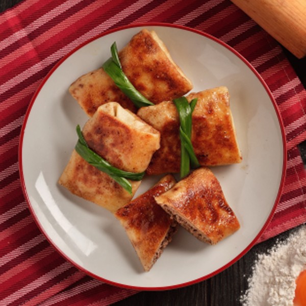 Блинчики с мясной начинкой Емельянов 5 кг — оптом