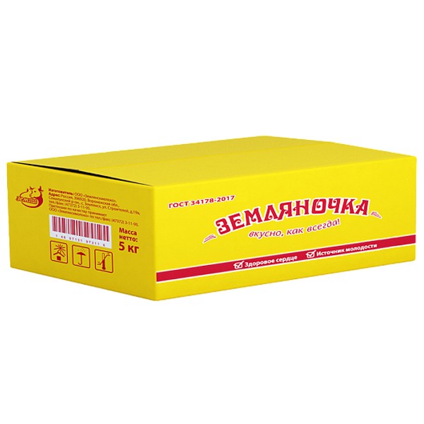 Спред растительно-жировой Земляночка 82,5% 5 кг — оптом