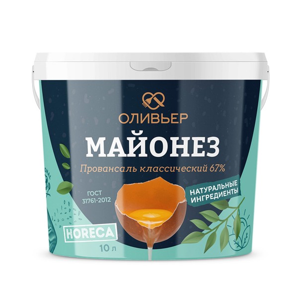 Майонез Оливьер Провансаль 67% 10 л — оптом