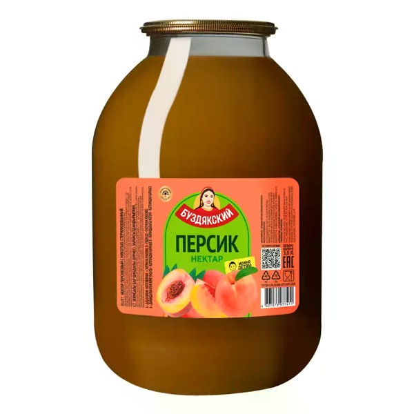 Нектар персиковый с мякотью БКК 3 л — оптом