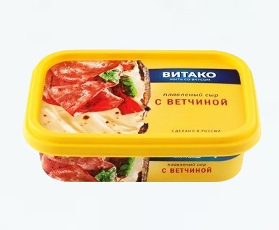 Сыр плавленый «Витако» ветчина 200 г оптом — Московская, Рязанская и Тульская области
