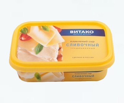 Сыр плавленый «Витако» сливочный 200 г оптом — срок хранения 180 дней, дистрибьютор