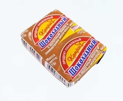 Продукт плавленый «Шоколадный каприз» «Янтарь» 70 г оптом — дистрибьютор